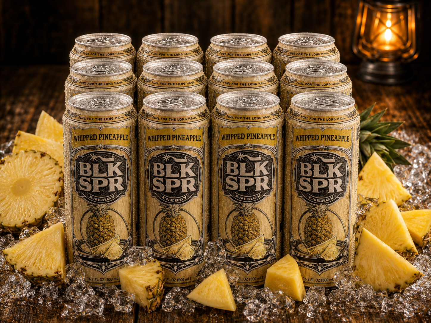 12 Pack - Whipped Pineapple - BLK SPR Energy