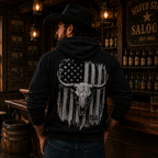 Skull Hoodie Black Unisex