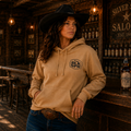 Skull Hoodie Tan Unisex