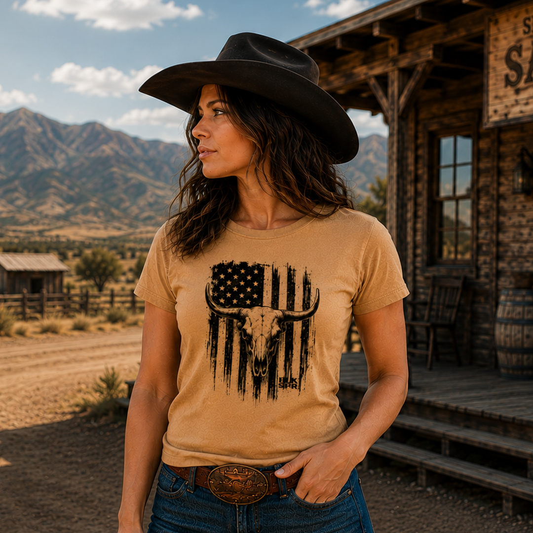 Womens Skull Tee